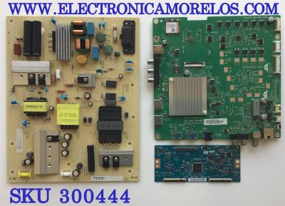 KIT DE TARJETAS PARA TV VIZIO / MAIN  XKCB02K005 / 715GA671-M0E-B00-004G / (X)XKCB02K005010X / T-CON 5550T32C25 / 55T32-C0F  / FUENTE ADTVJ1816ABJ / 715G9208-P02-001-003S / PANEL TPT500U1-QVN03.U REV:SFB1H / MODELO M50Q7-H11 / M50Q7-H11 LTCWZKKW